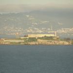 Alcatraz dal Golden Gate Bridge